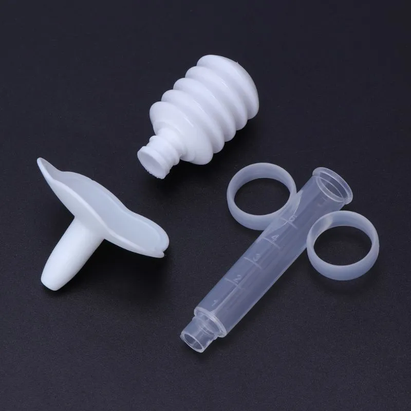 1pc Universal Silicone Pet Feeding Syringe for Small Animals