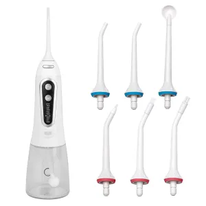 5 Modes Oral Irrigator, Portable Flosser, USB Rechargeable, Water