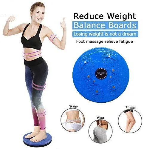 Acupressure Tummy Twister | Ab Wheel Roller & Tummy Trimmer