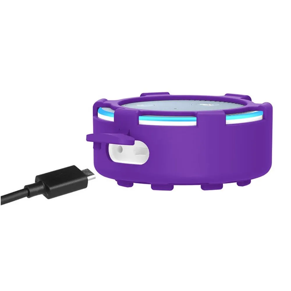 Amazon Echo Dot 2 silicone cover - Purple