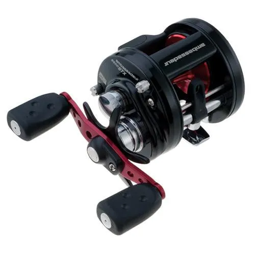 Ambassadeur STX Round Baitcast Reel - 6600, 5.9:1 Gear Ratio, 5 Bearings, 28" Retrieve Rate, 21 lb Max Drag, RH