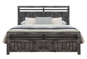 Arlo Grey King Bed - Spacious King Bed