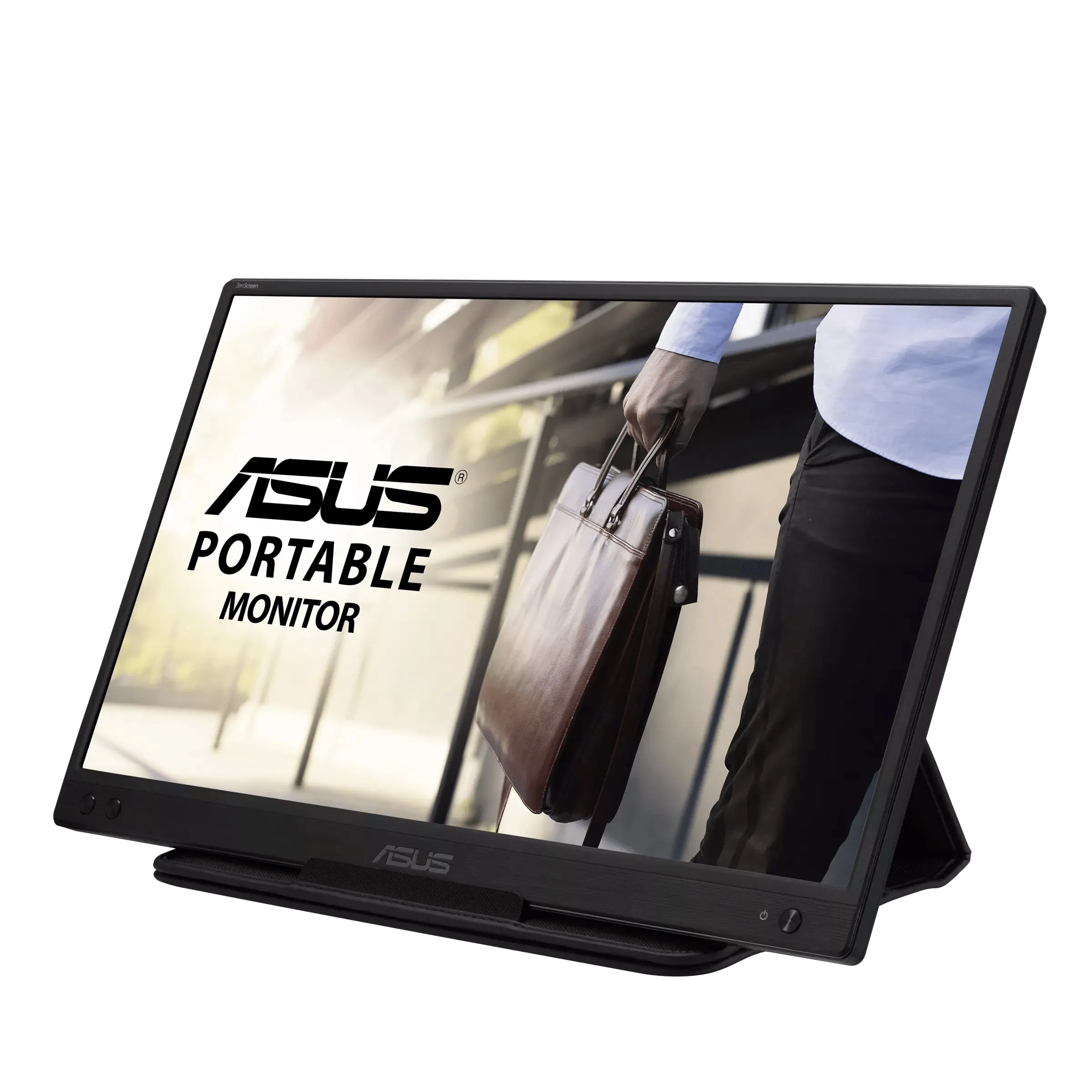 Asus Zenscreen Mb166c - Led Monitor - 15.6" - Portable - 1920 X 1080 Full Hd (1080P) @ 60 Hz - Ips - 250 Cd/M² - 800:1 -