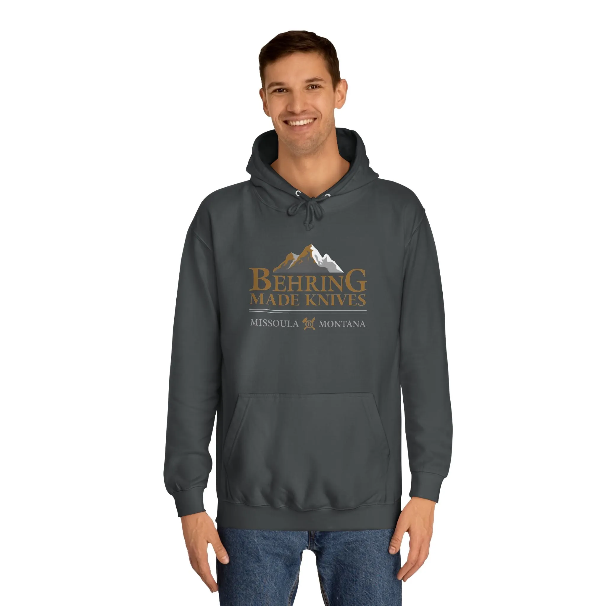 Behring Made Knives Unisex College Hoodie - Montana Inspired Casual Wear