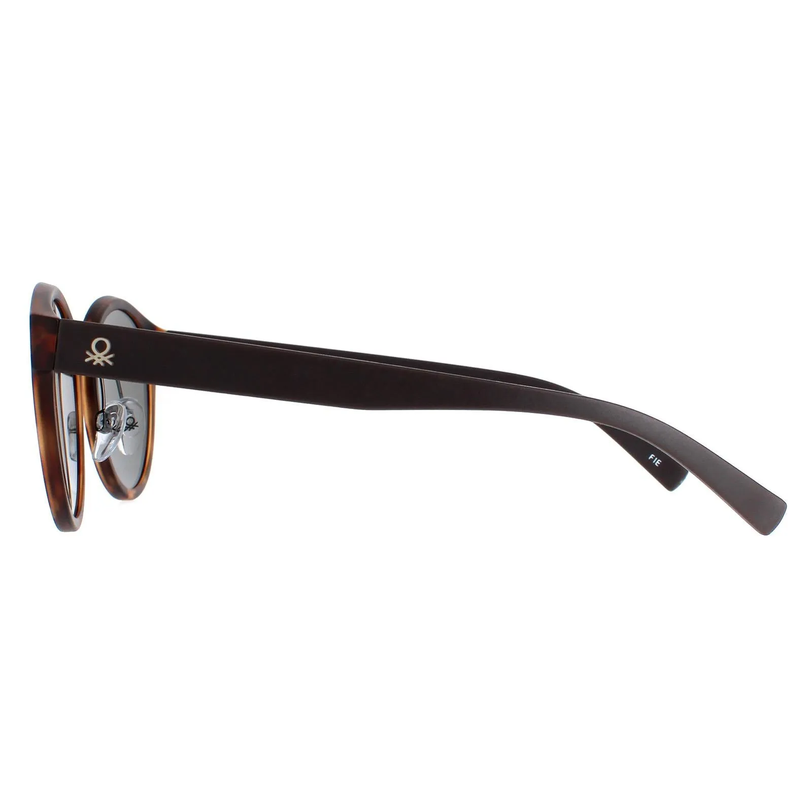 Benetton Sunglasses BE5009 112 Brown Gold Mirrored