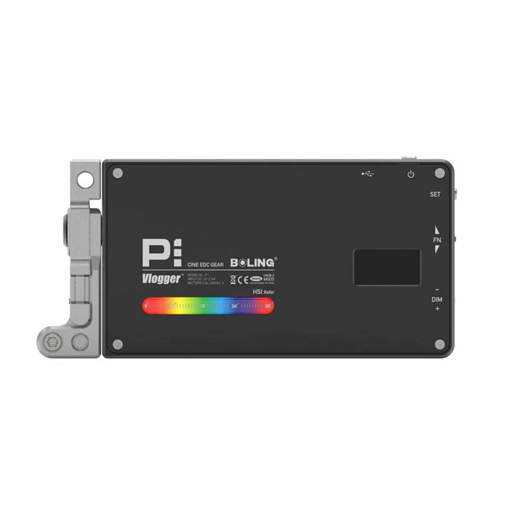 Boling BL-P1 RGB 2500-8500K Pocket LED Video Light