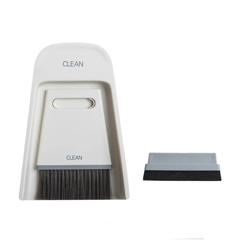 Broom And Dustpan Combo Set Household Soft Hair Sweep Desktop Cleaning Brush Wiper