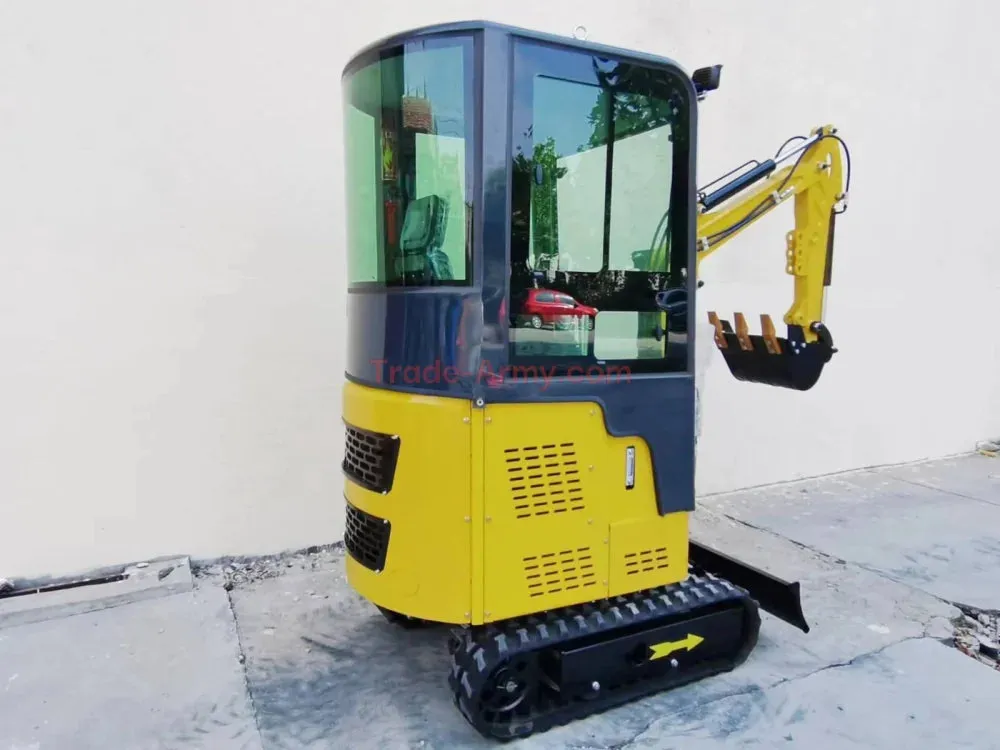 Burly 1.5-Ton Mini Excavator with Briggs & Stratton Engine