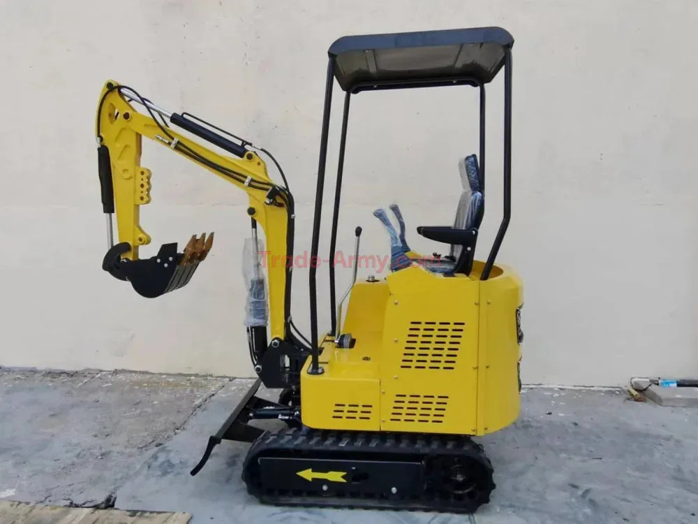 Burly 1.5-Ton Mini Excavator with Briggs & Stratton Engine