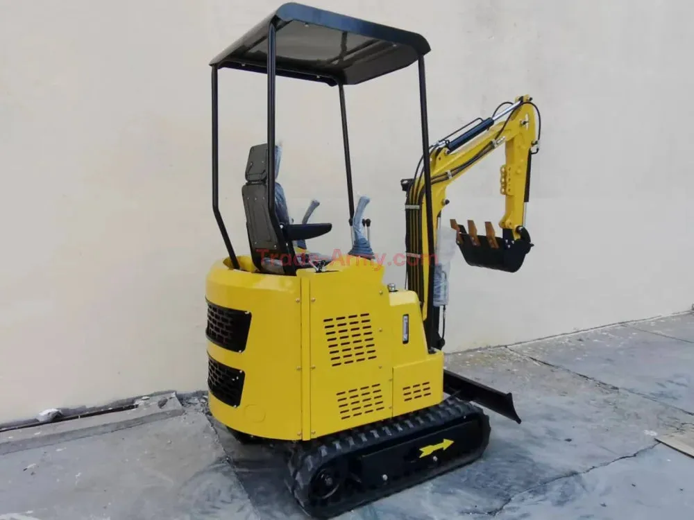 Burly 1.5-Ton Mini Excavator with Briggs & Stratton Engine