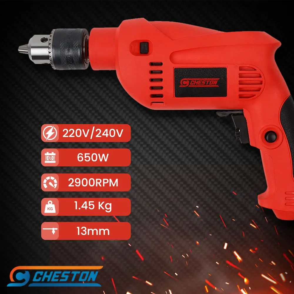 Cheston Impact Drill Machine (13MM-5WALL) 2900rpm, 650W Impact Hammer Drill