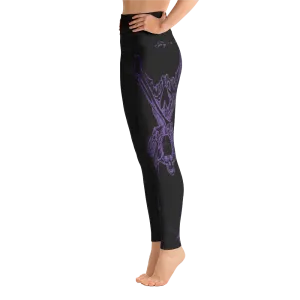 CONTORTURE Leggings:BLACK SABBATH PURPLE