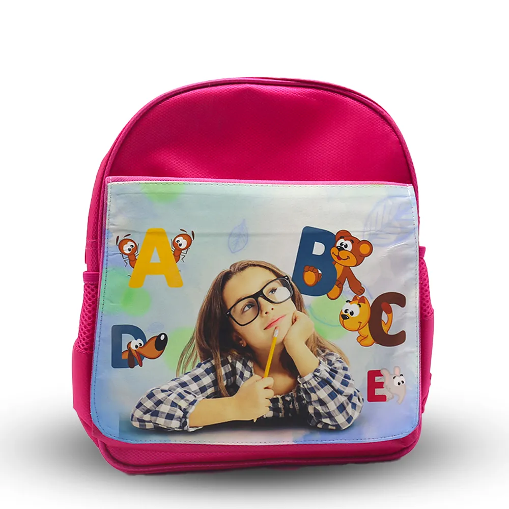 Custom Kid Backpack School Bag Sublimation