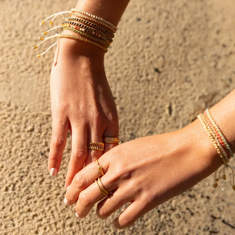 Dazzle Beads Adjustable Bracelet