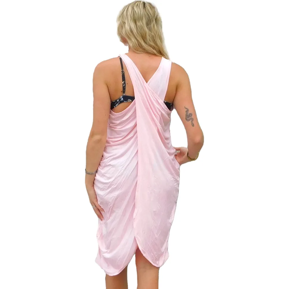 Eco Friendly PinK Cover Up/Sundress