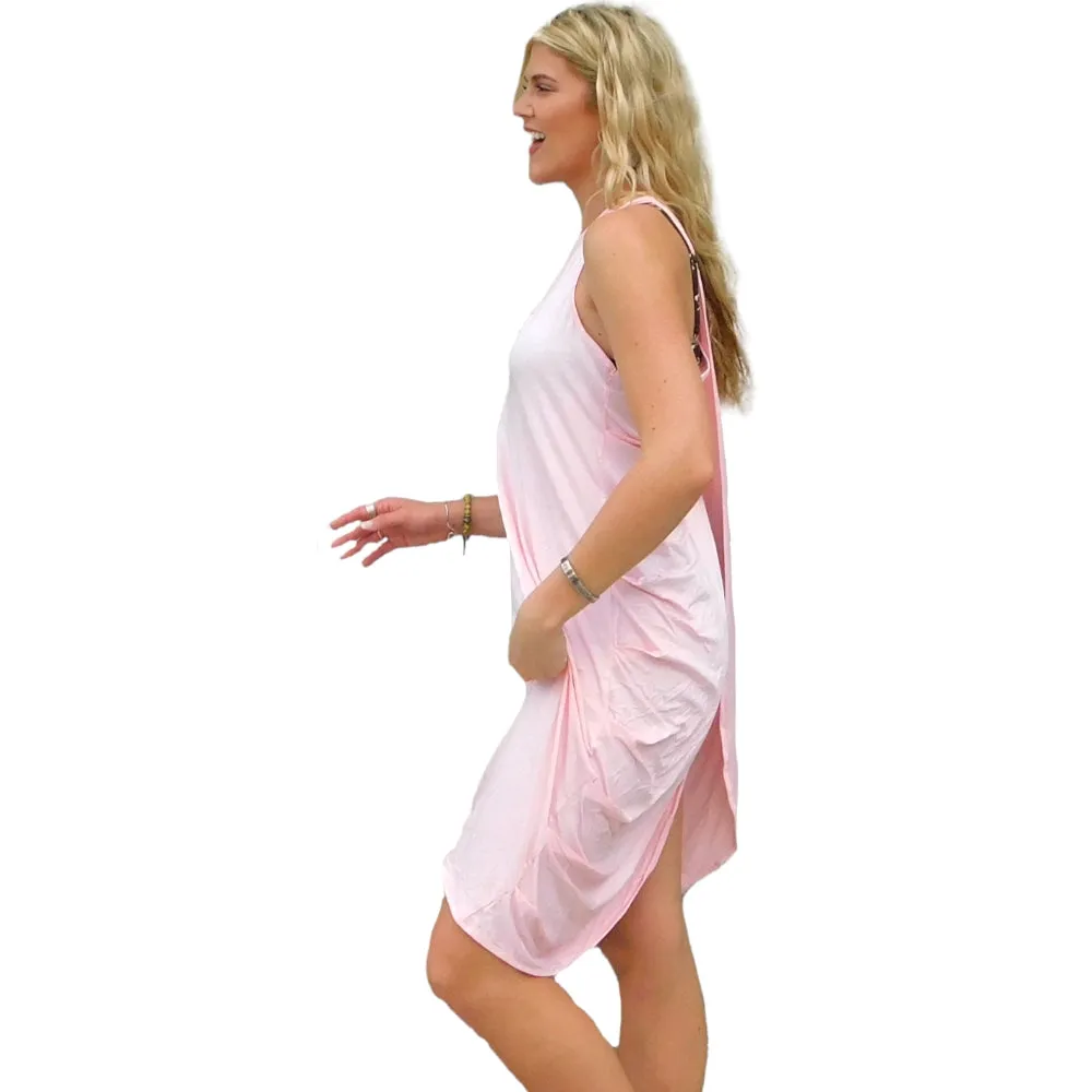 Eco Friendly PinK Cover Up/Sundress