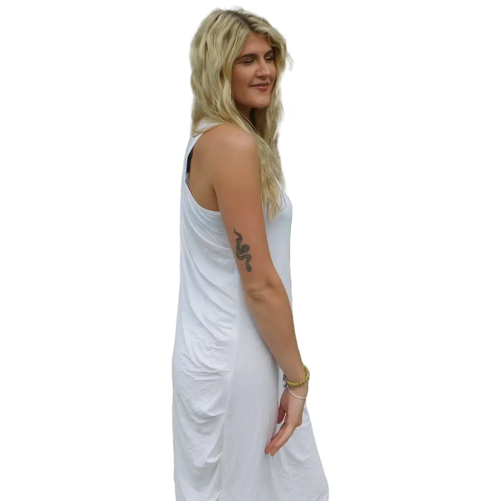 Eco Friendly UV Protectant Ivory Cover Up/Sundress