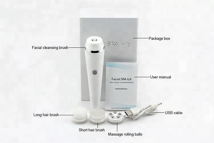 Electric cleansing brush