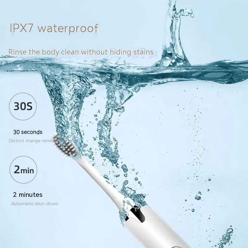 Electric Toothbrush Rechargeable Waterproof Electric Toothbrush