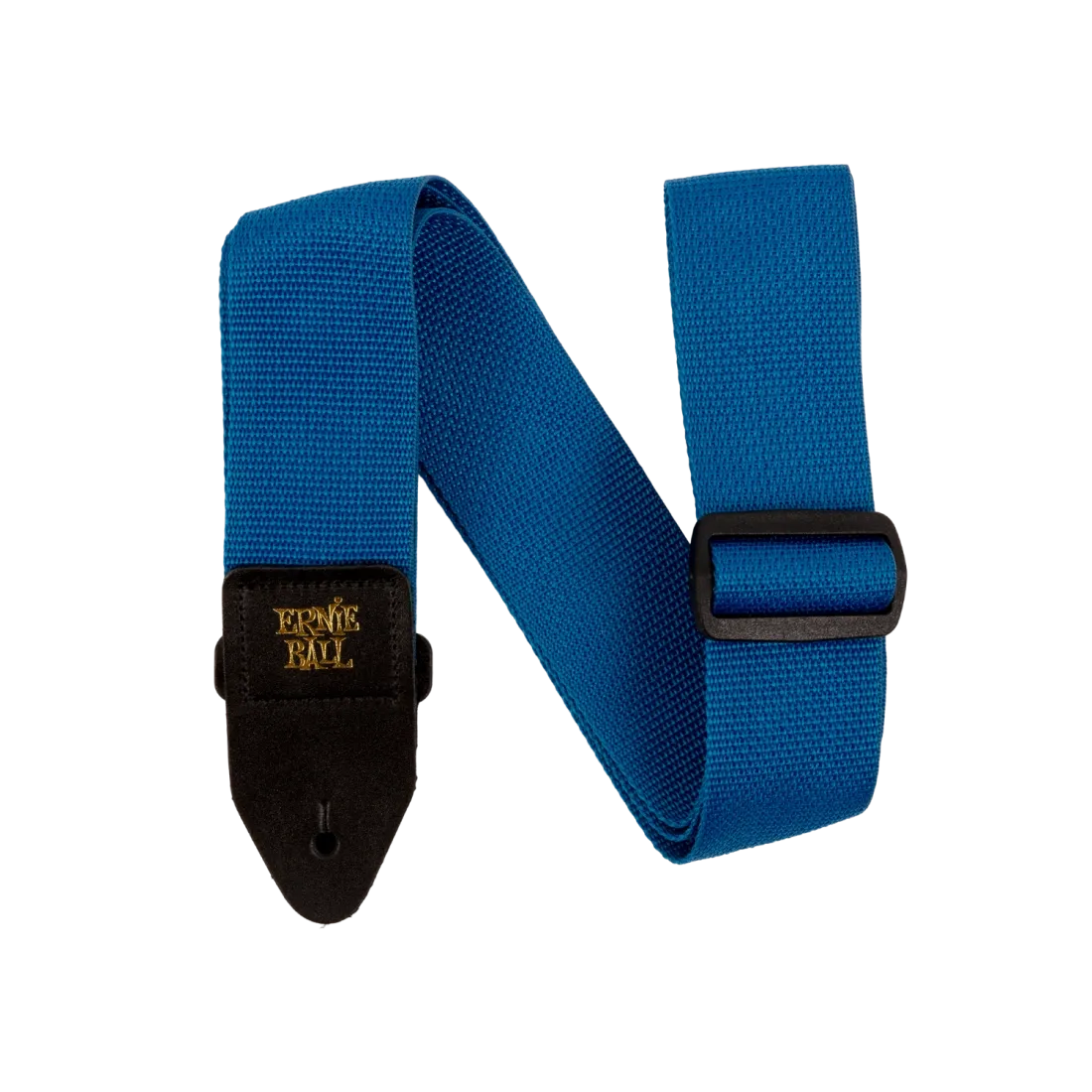 Ernie Ball 5352EB Polypro Guitar Strap (Blue & Black) - 2"