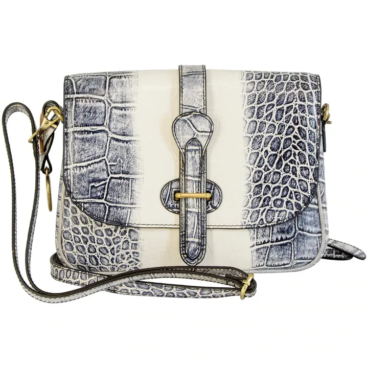 Everest Croc Crossbody Purse