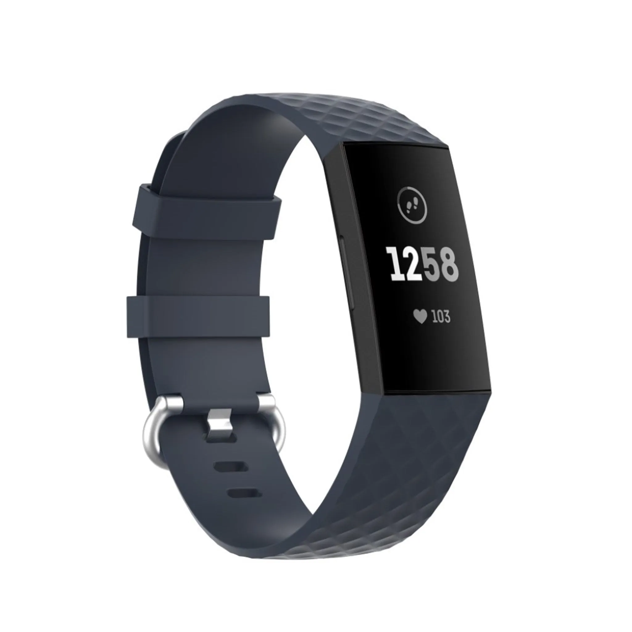 Fitbit Charge 3 / 4 durable watch band - Dark Blue