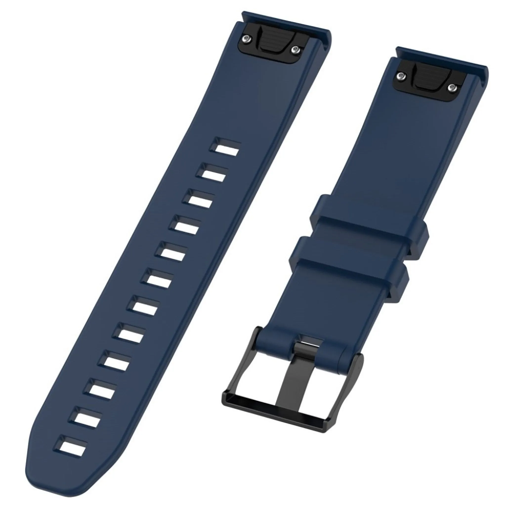 Garmin Approach S60 twill texture silicone watchband - Dark Blue