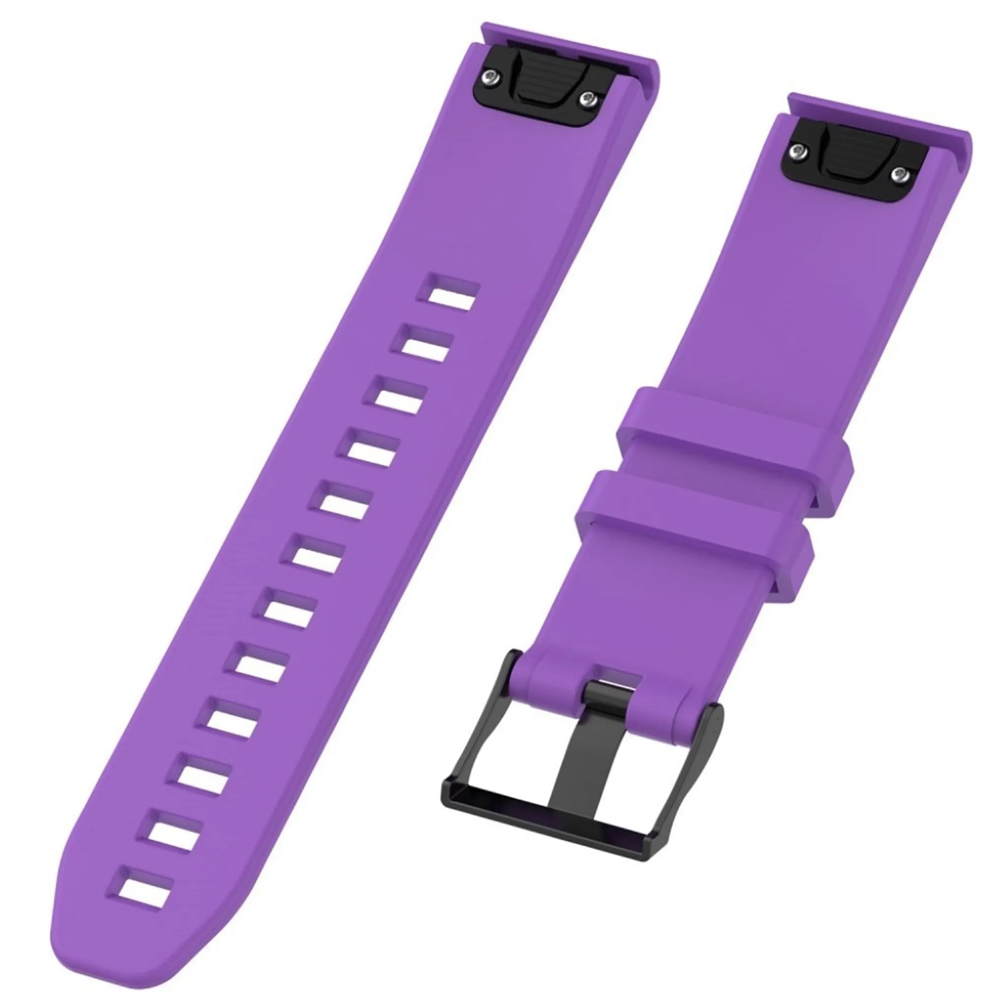 Garmin Approach S60 twill texture silicone watchband - Purple