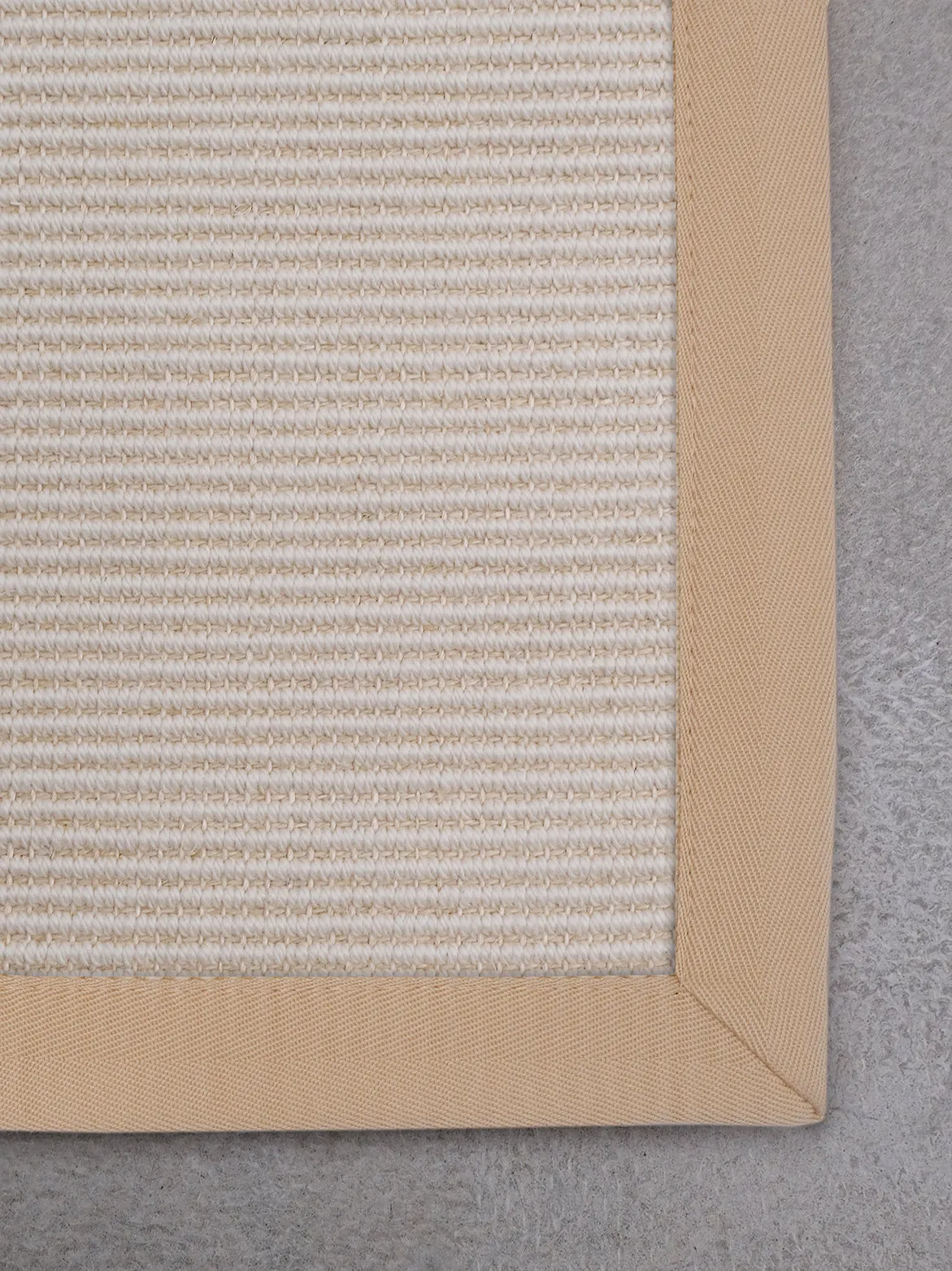 Hand-Loomed Wool & Sisal Rug