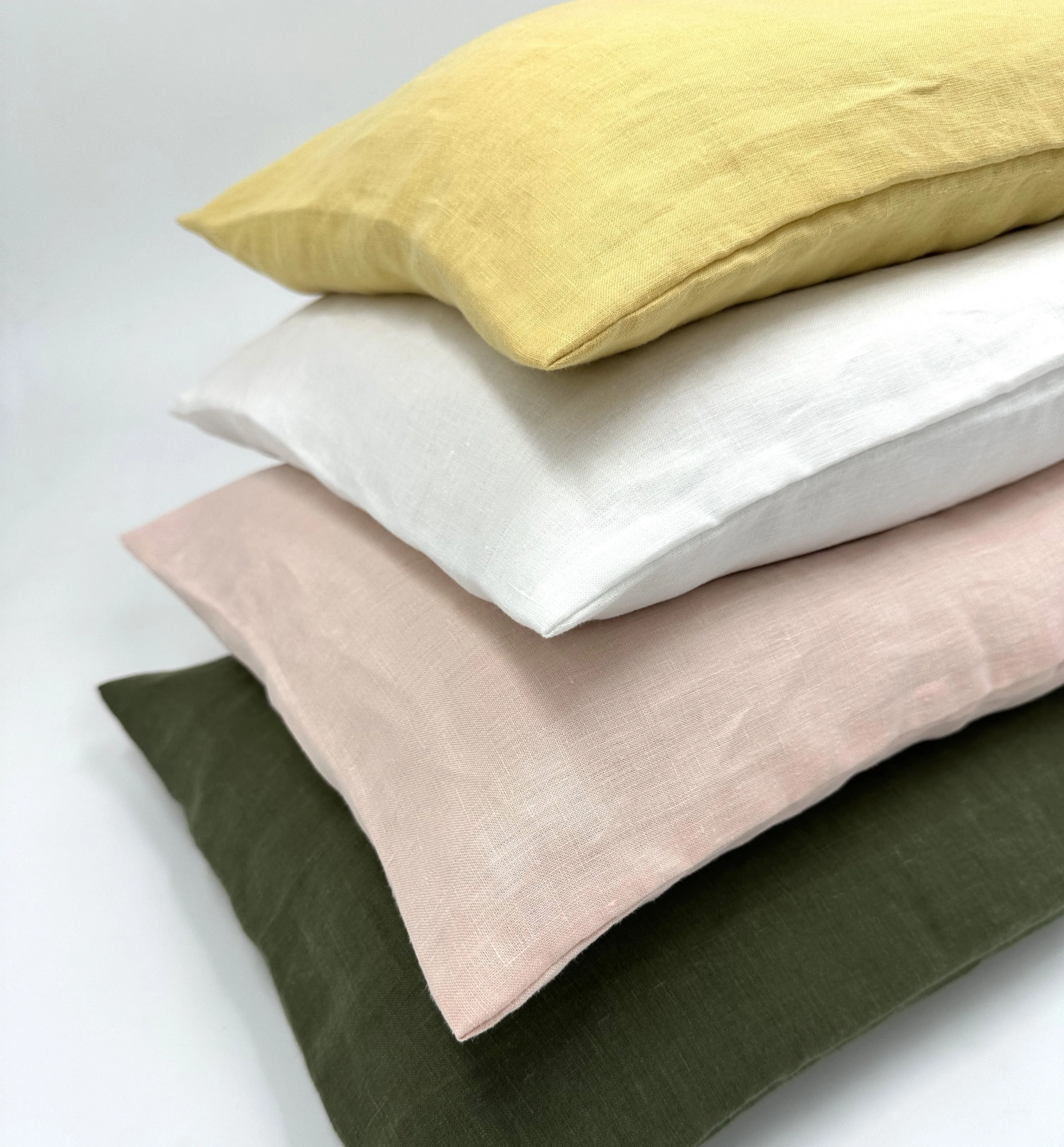 Hemp Pillowcases - Sleeping Bean, Neck Rolls, & Head Pillows