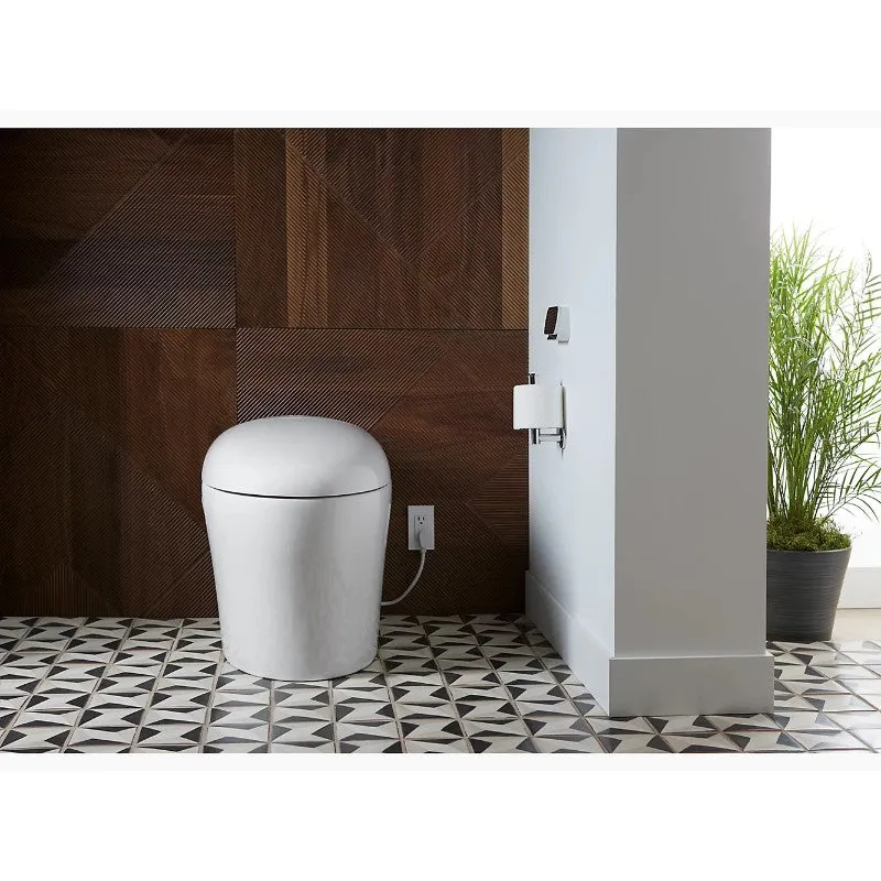 Karing Elongated 1.08 gpf One-Piece Toilet in White