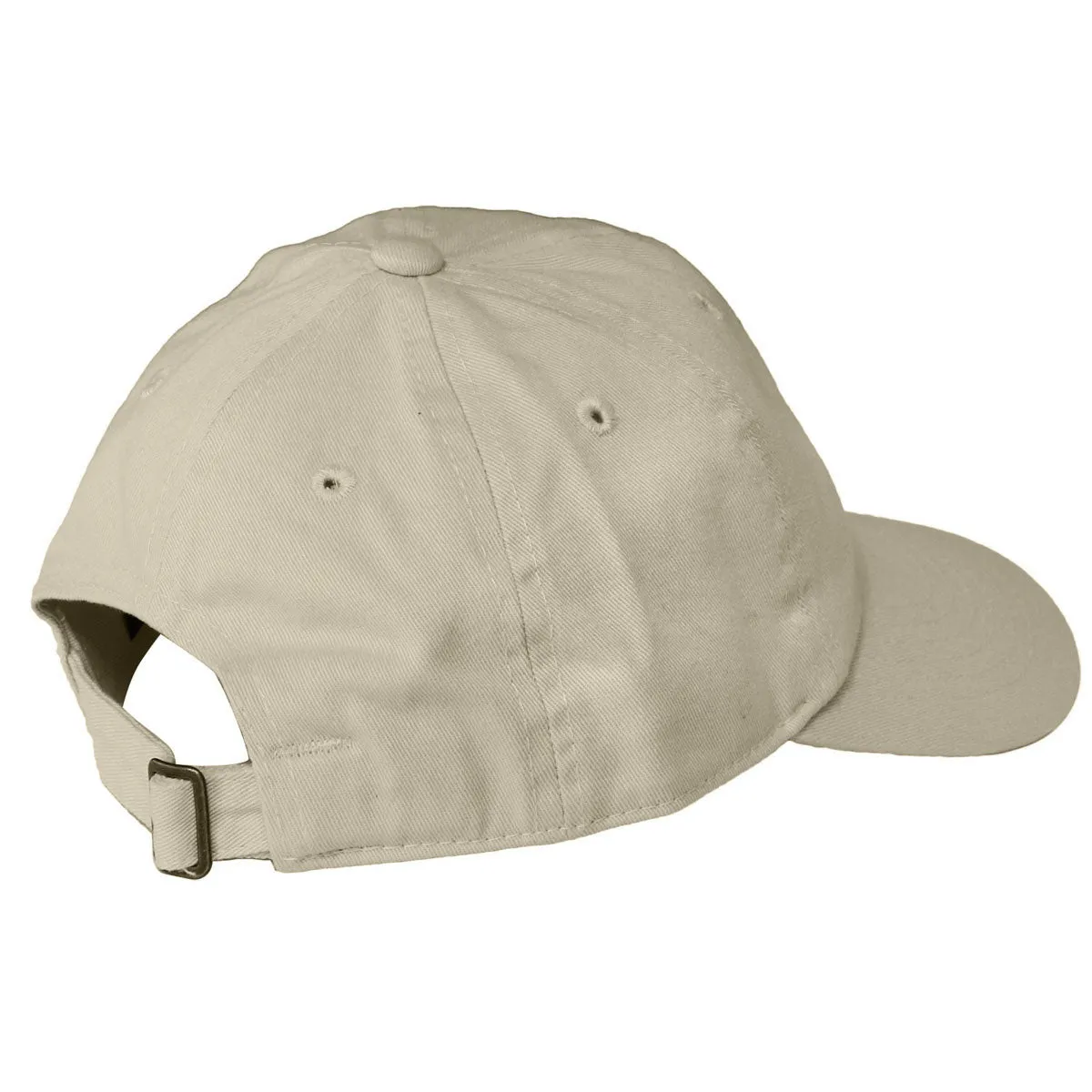 Kids Baseball Cap Cotton Adjustable Size - Khaki