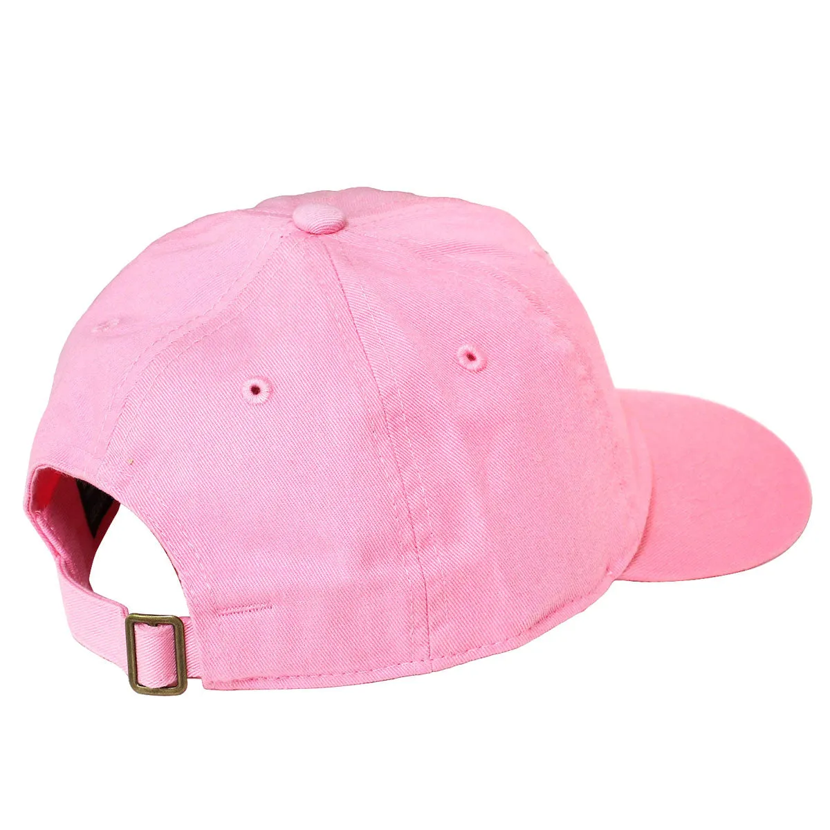 Kids Baseball Cap Cotton Adjustable Size - Pink