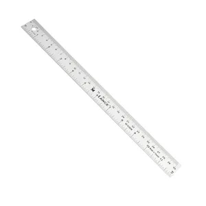 LANCE 150CM X 3.81CM STRAIGHT EDGE (METRIC/ENGLISH) RULE