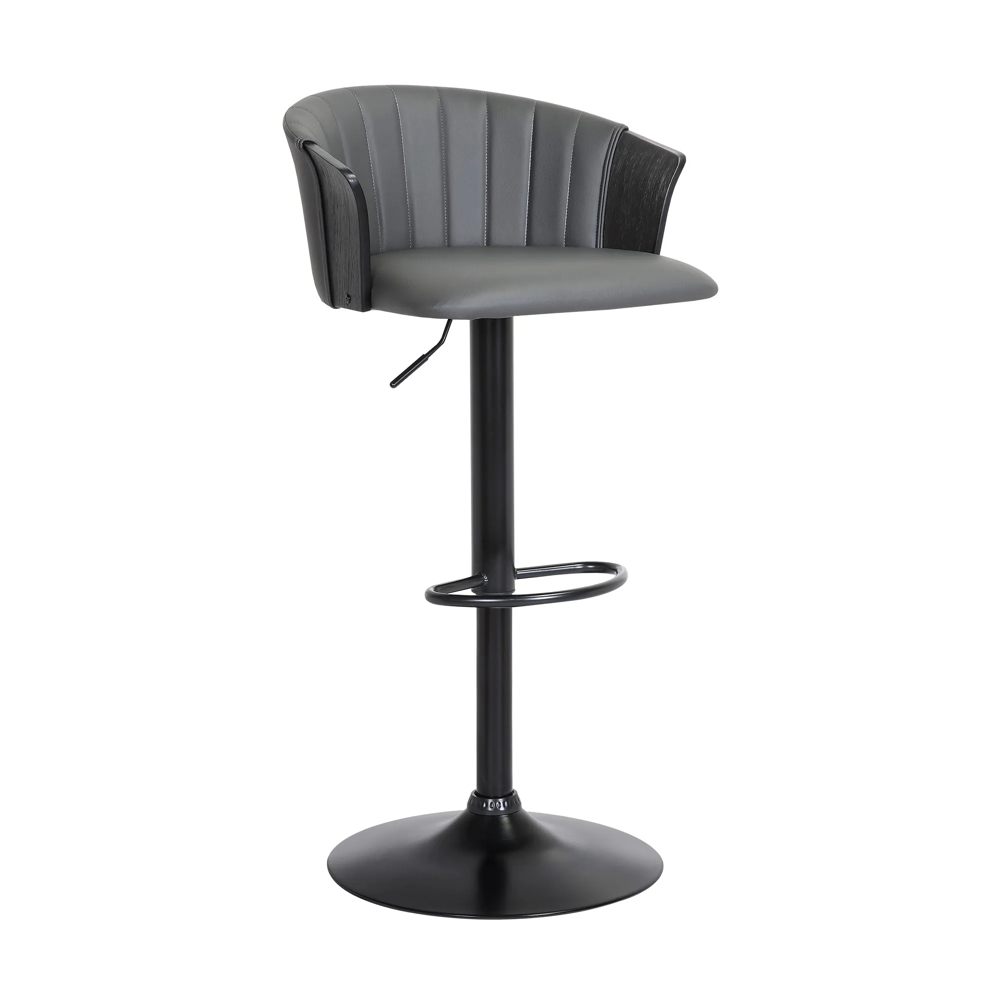 Lydia Upholstered Adjustable Barstool