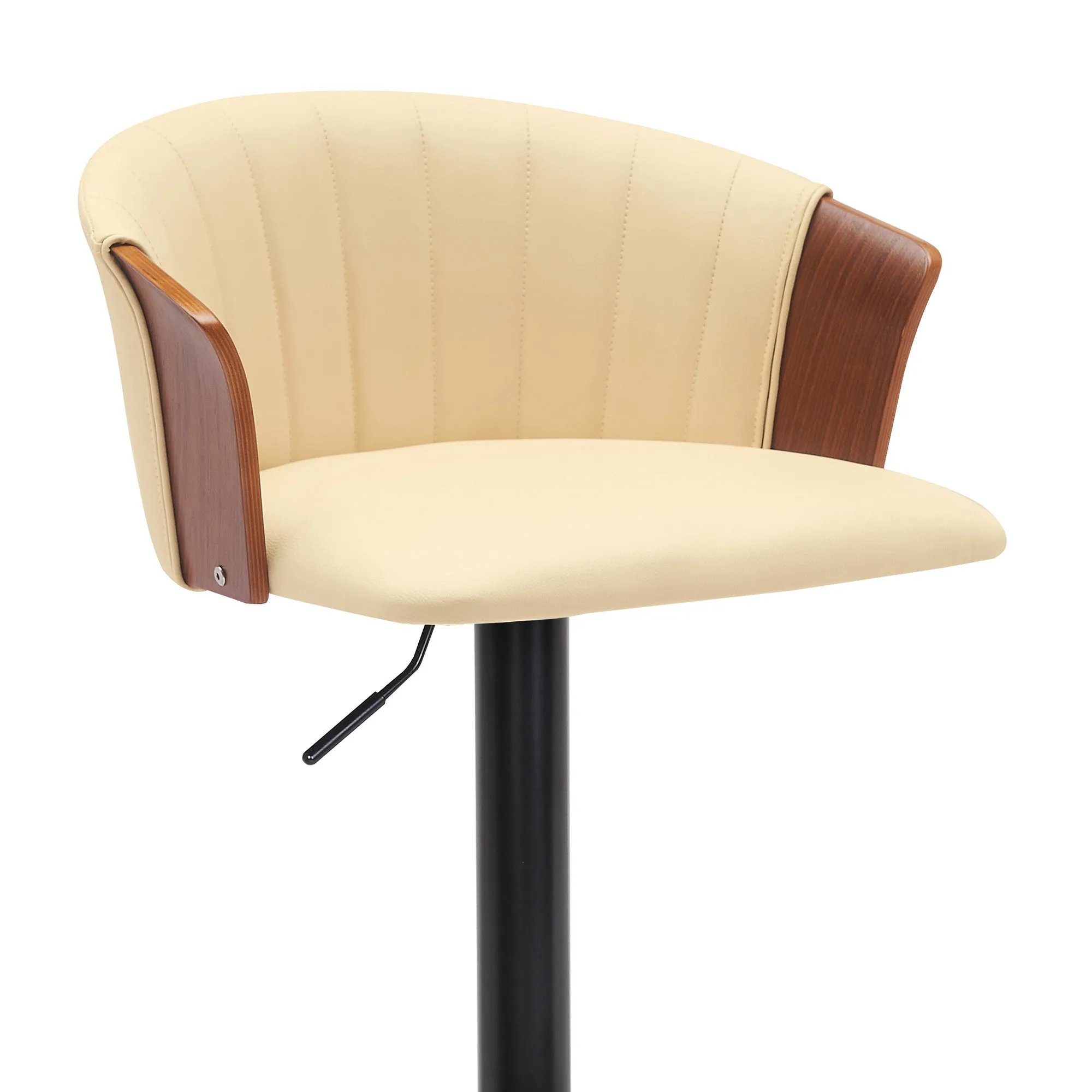 Lydia Upholstered Adjustable Barstool