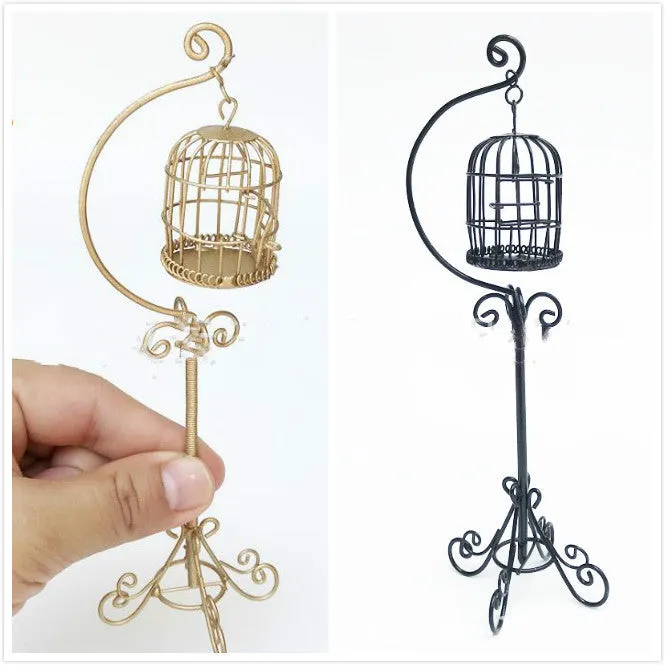 Metal Bird Cage With Bracket New