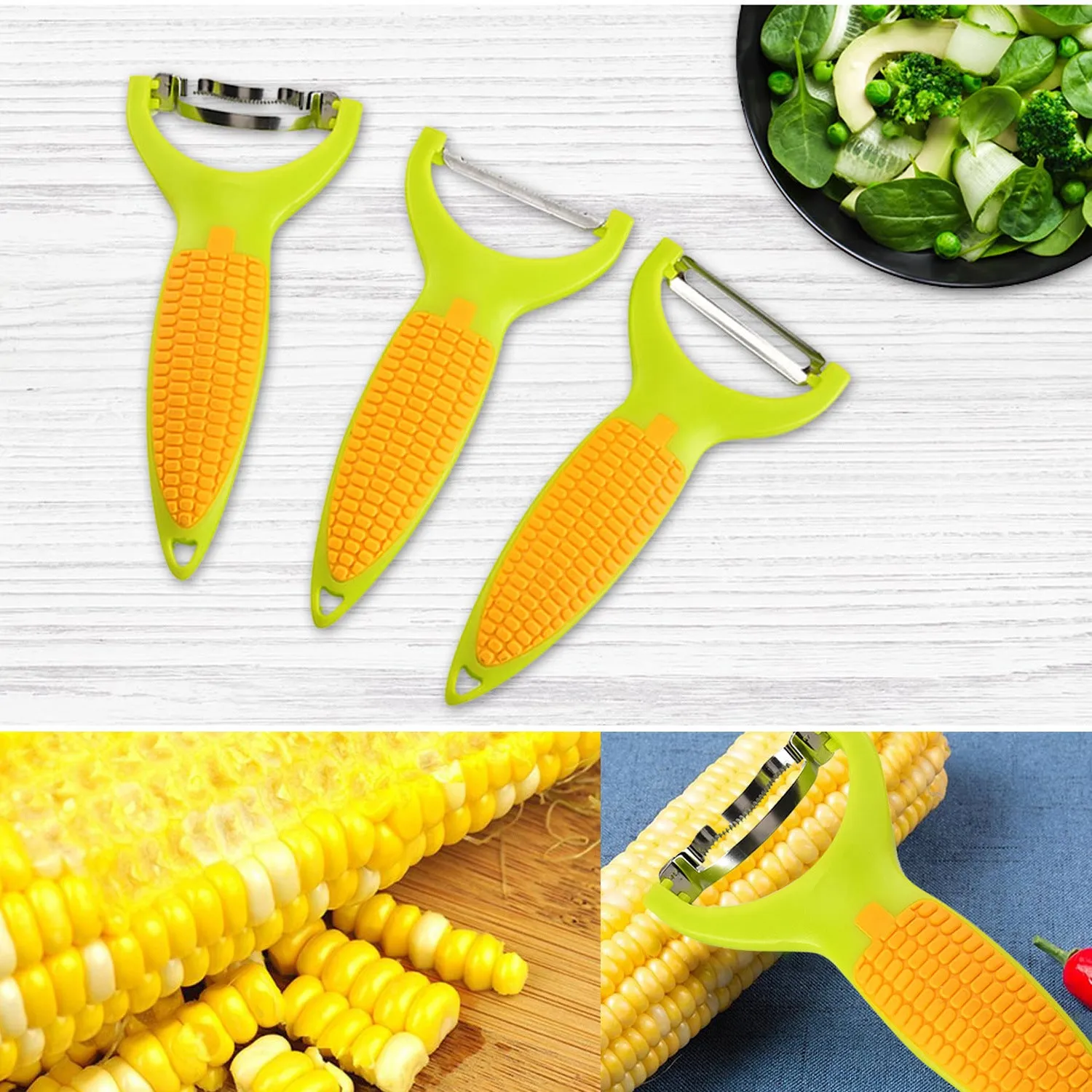 New corn peeler