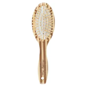 Olivia Garden Healthy Hair Eco-Friendly Natural Bamboo Massage Paddle Brush