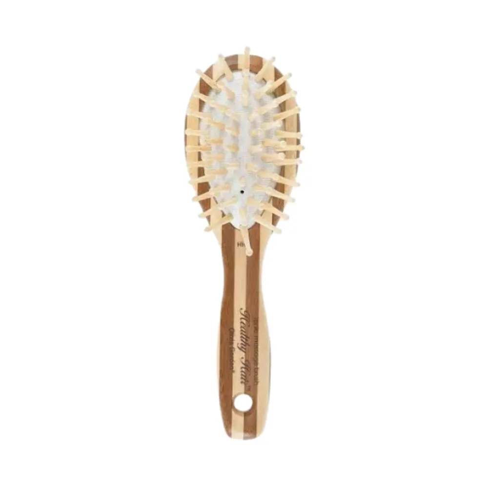 Olivia Garden Healthy Hair Eco-Friendly Natural Bamboo Massage Paddle Brush