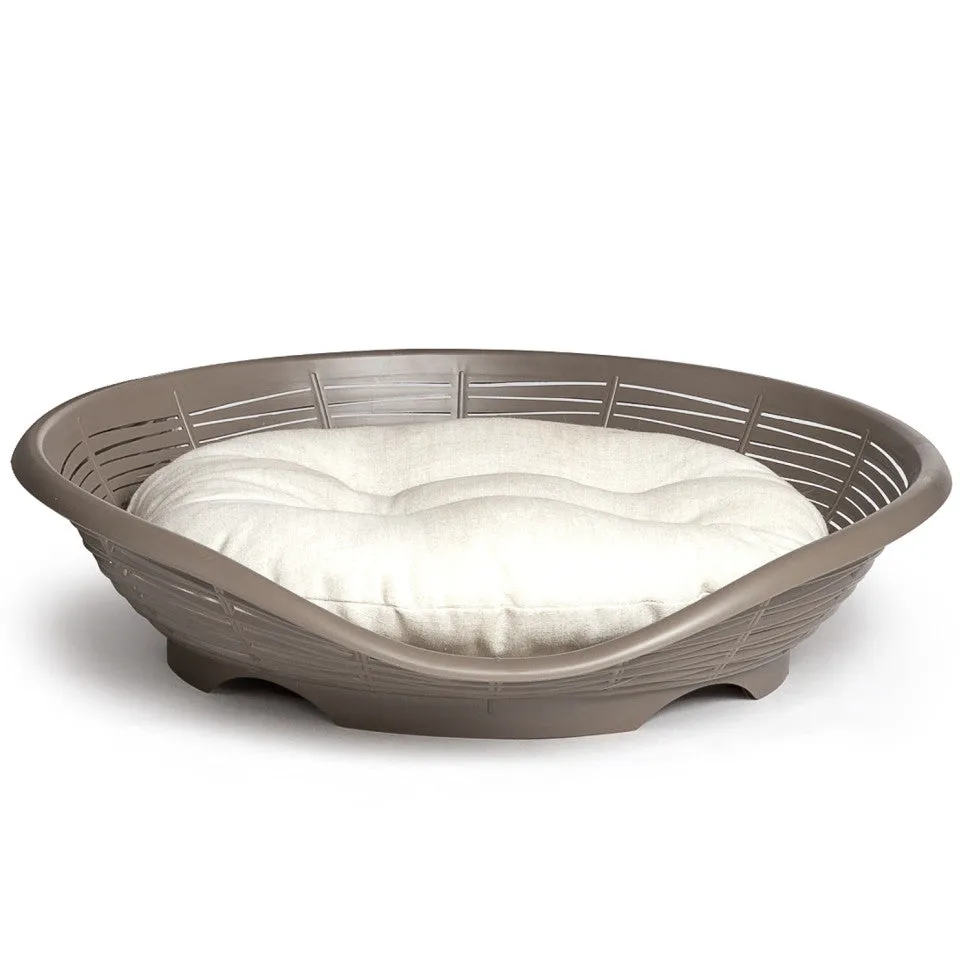 Pasha Cat Bed With Dove Gray Cushion