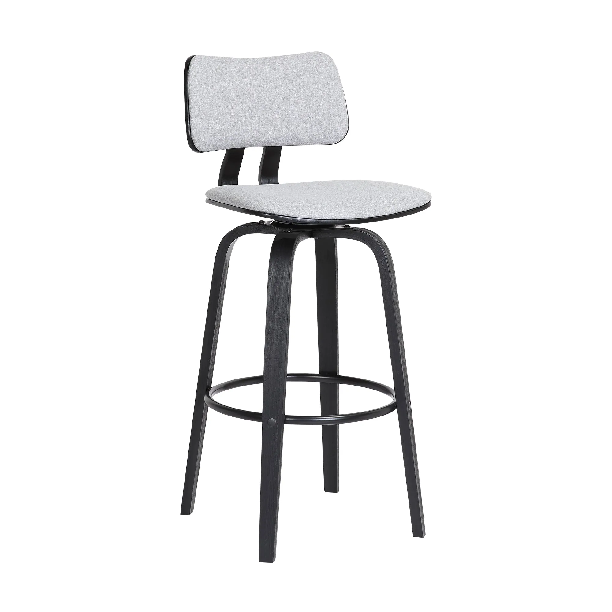 Pico Upholstered Swivel Barstool