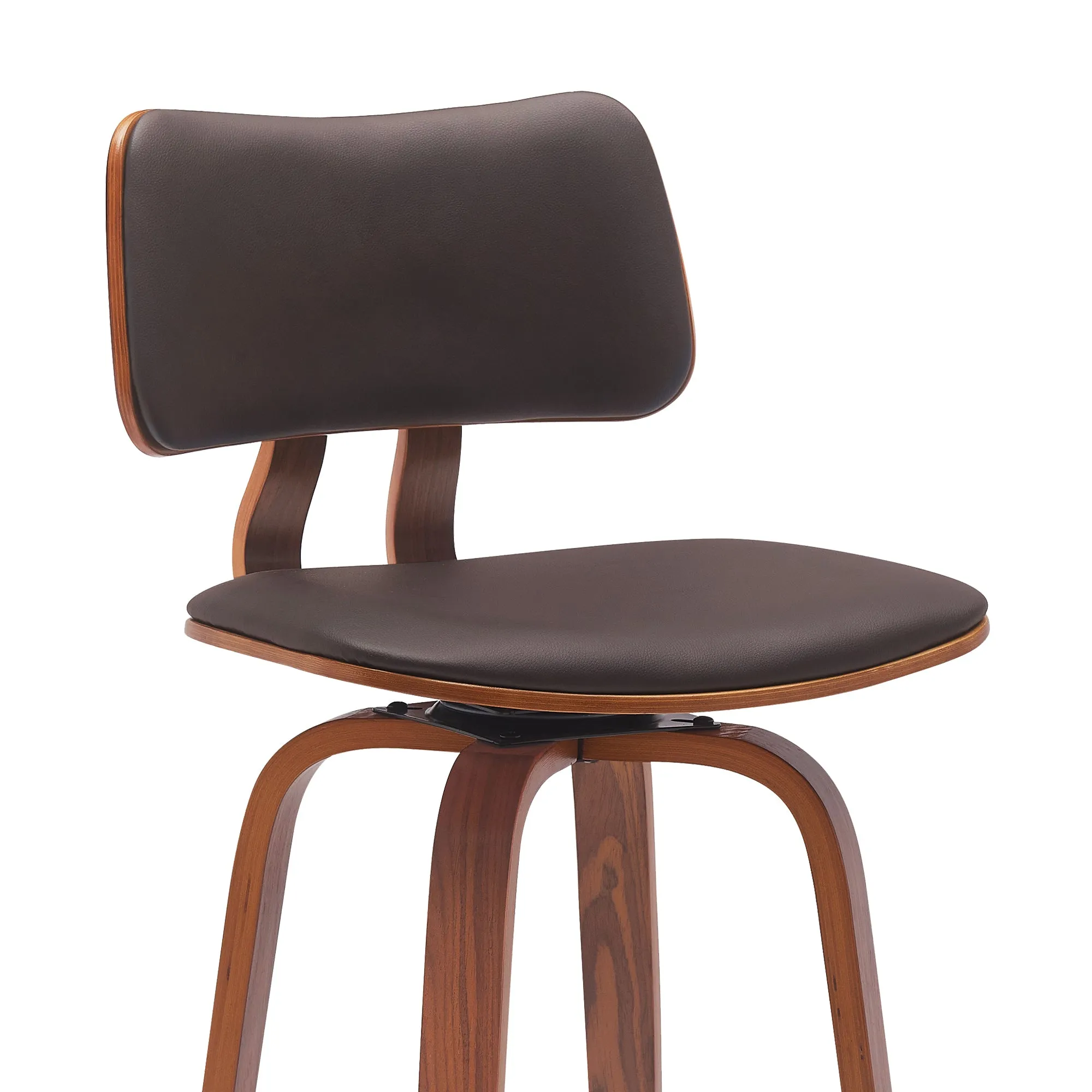 Pico Upholstered Swivel Barstool