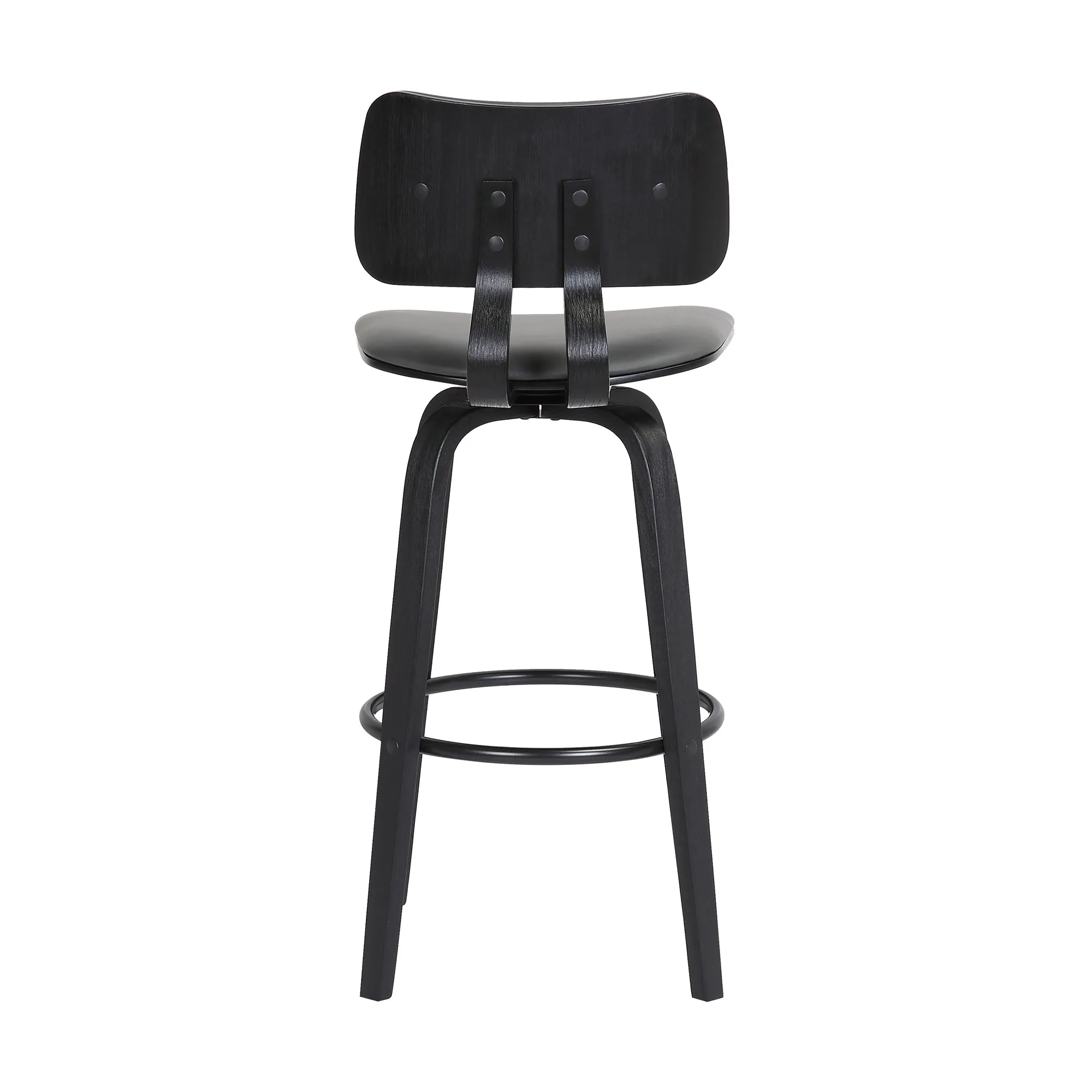 Pico Upholstered Swivel Barstool