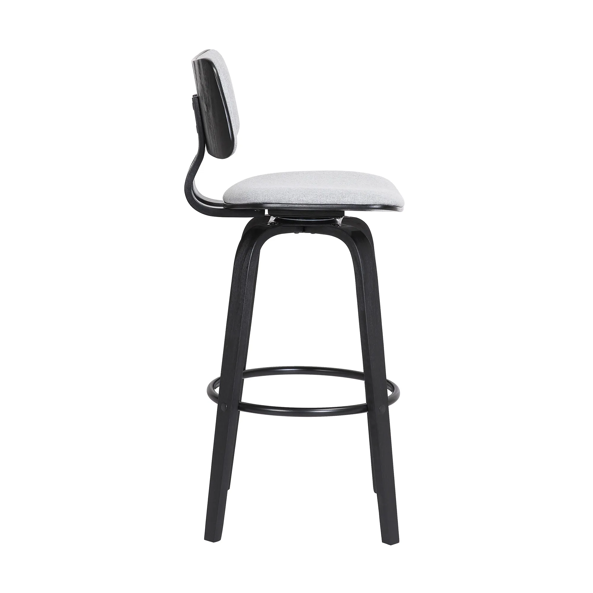 Pico Upholstered Swivel Barstool