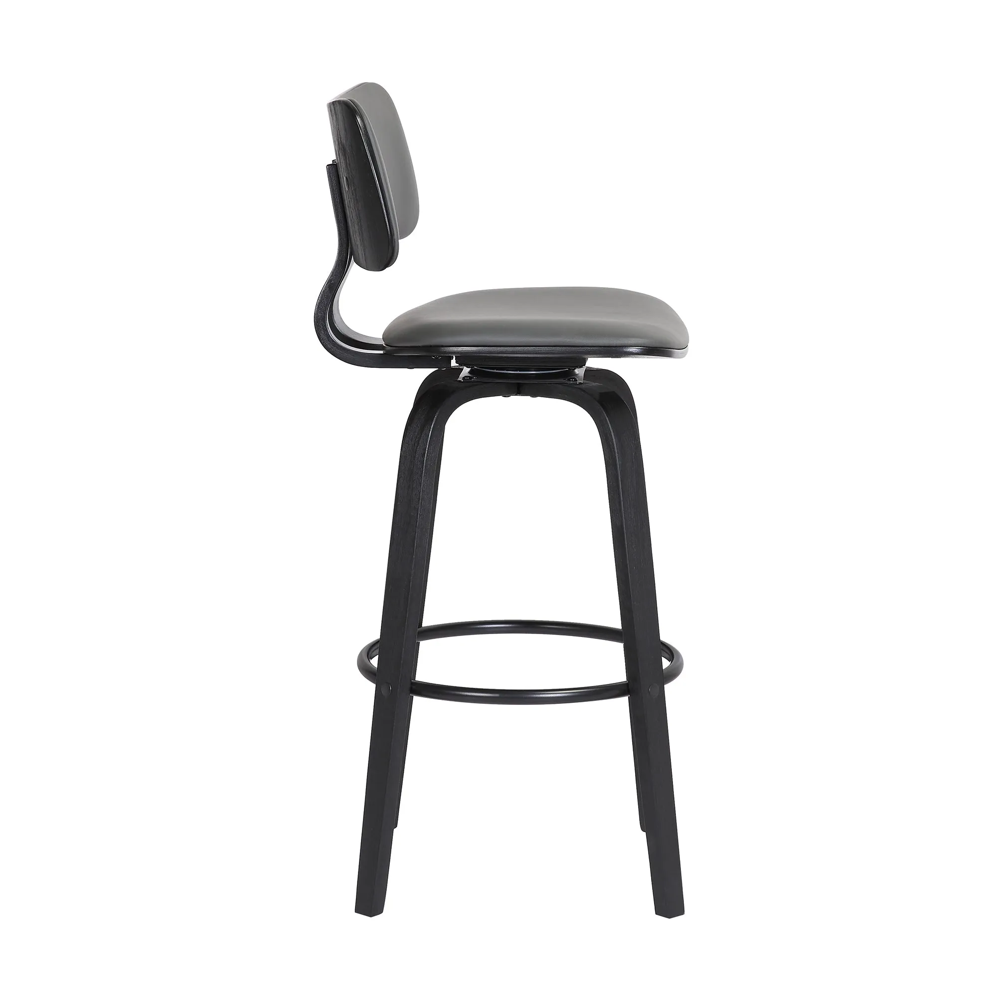 Pico Upholstered Swivel Barstool