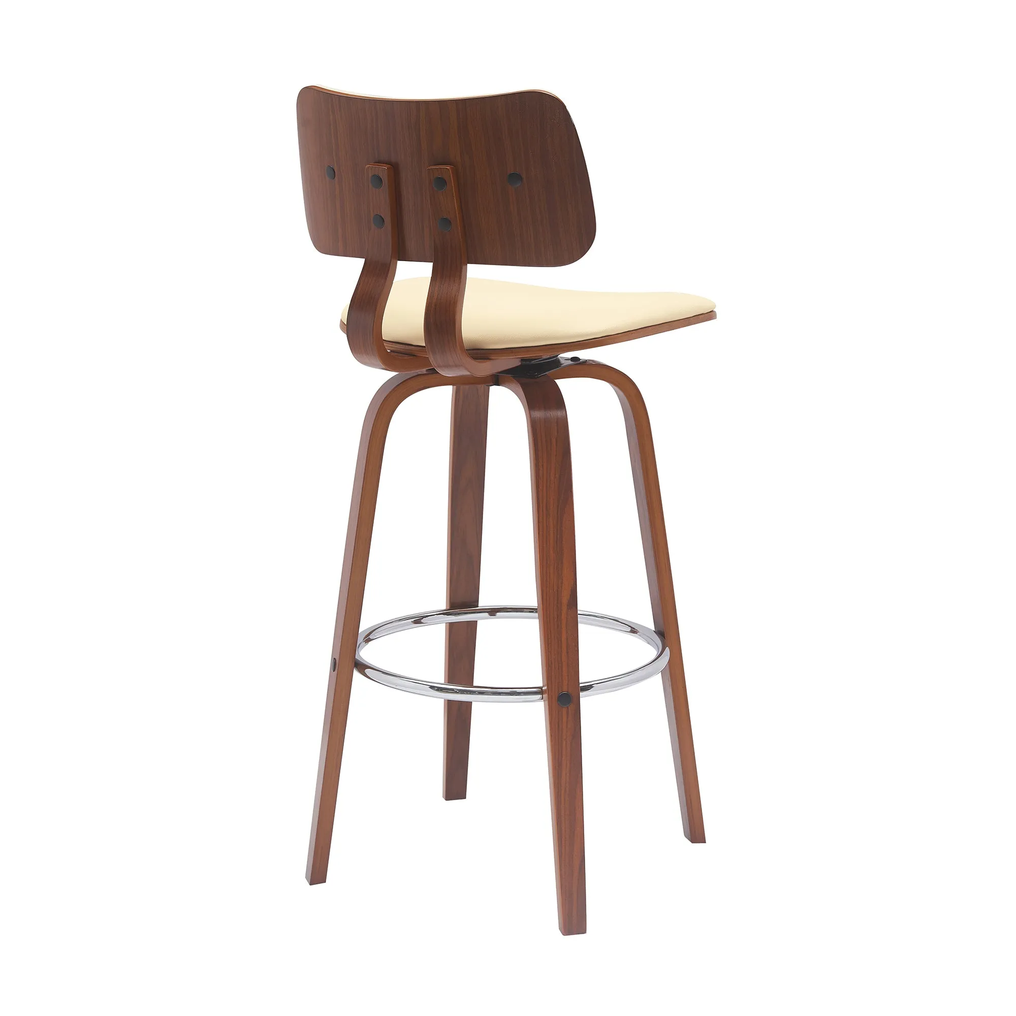 Pico Upholstered Swivel Barstool