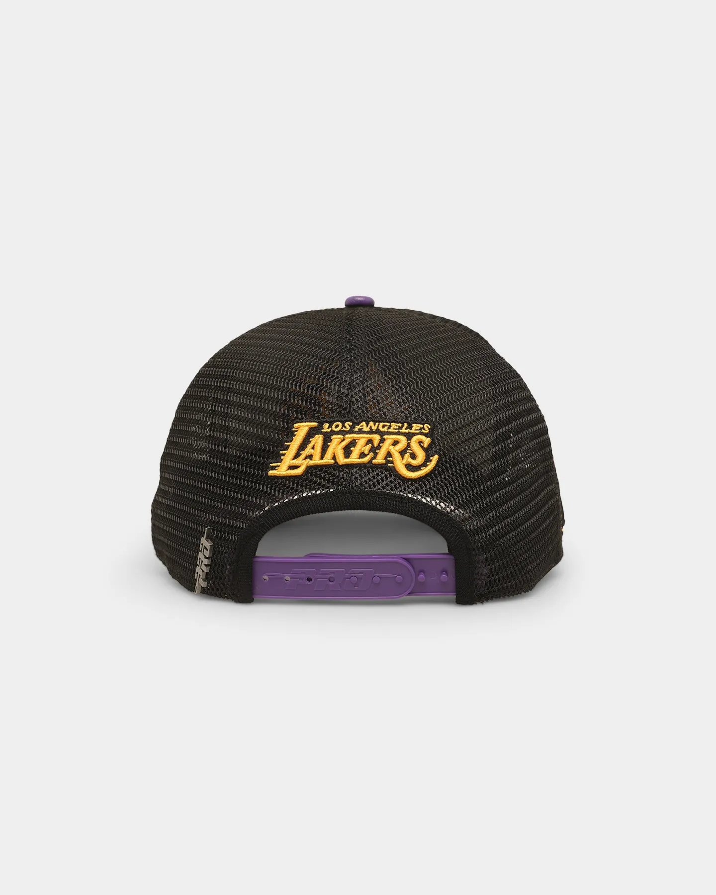 Pro Standard Los Angeles Lakers Mash Up Trucker Snapback Black