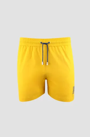 REPREVE ®  Pulao Swim Shorts in Chrome Yellow Color