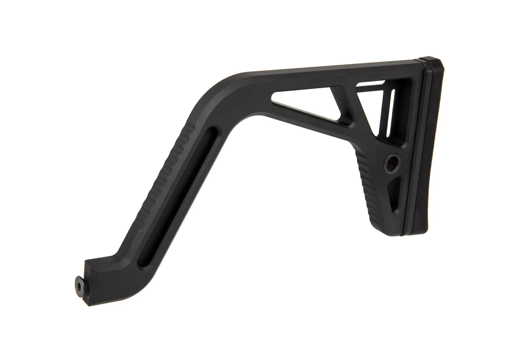 Skeletal Stock Contoured for Face Shield with 1913 Mount - Black